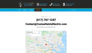 Costas Hatzis Electric Contact Page